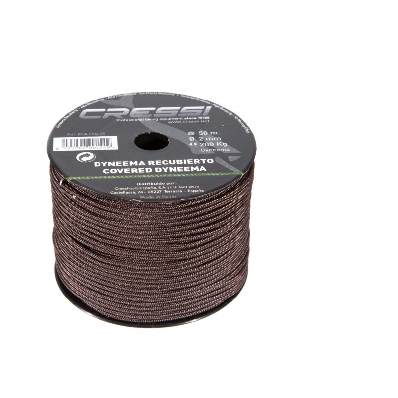 CRESSI CABO CON FUNDA DYNEEMA Ø2mm (50m) EFA 354805