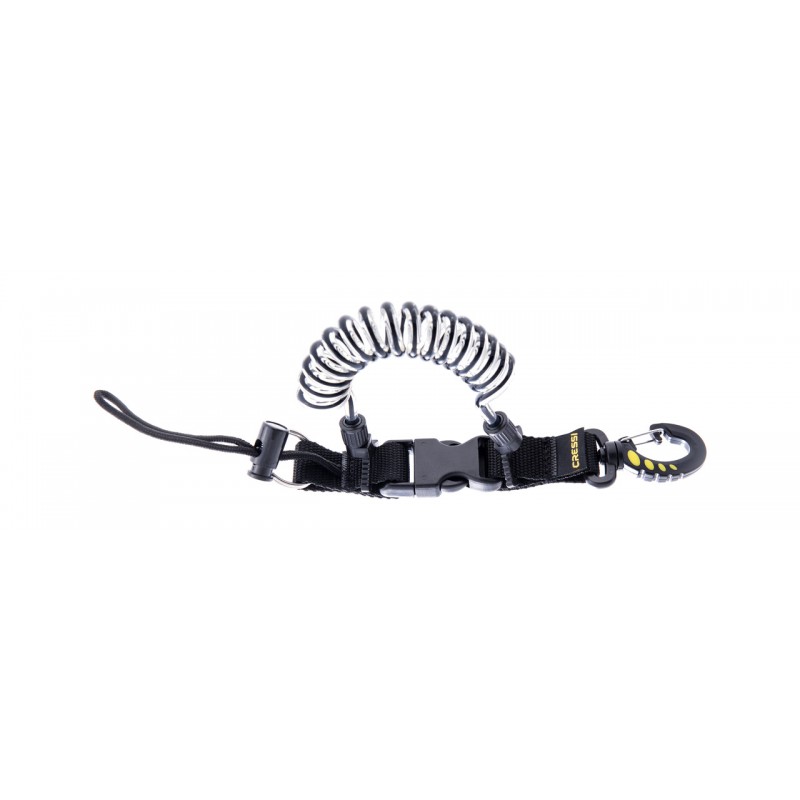 CRESSI Extensor de buceo mosquetón+anilla inox alta gama | EJA 200007