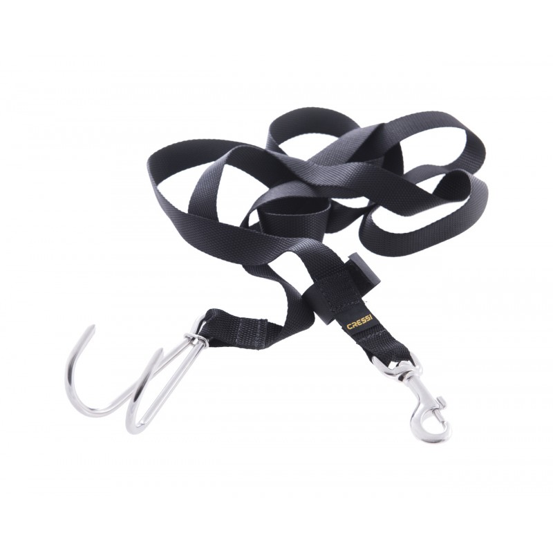 CRESSI ACCESORIO DE BUCEO TIRA GANCHO CORRIENTE 2,4M INOX EJA 200013