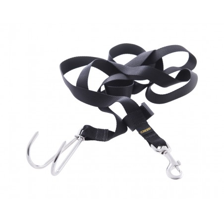 CRESSI ACCESORIO DE BUCEO TIRA GANCHO CORRIENTE 2,4M INOX EJA 200013