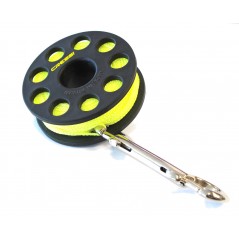 CRESSI SPOOL diving reel with quick release of the rope held two fingers - Available in 20, 30 and 50m EJA 800002VAR