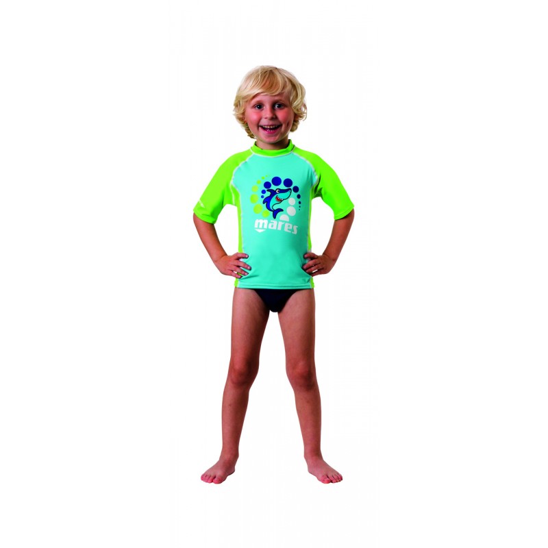 MARES CAMISETA ENTALLADA PROTECCION SOL MANGA LARGA NIÑO Rash Guard 412559