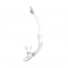 MARES Tubo de snorkel y buceo ERGO DRY - Extremo superior seco boquilla ergonómica 411481BLA