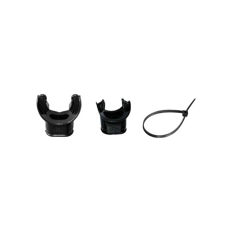 MARES MOUTHPIECE NOZZLE kit - Black (20pcs Standard + 415345