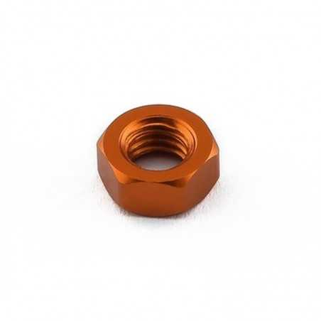 tuerca plana de aluminio  m5 lfn5