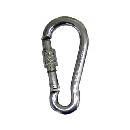 CRESSI Carabiner with AISI 316 safety lock for diving EJA 200005