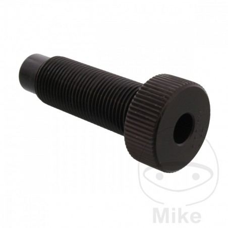 large release bolt for chain riveter