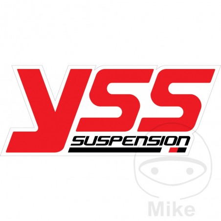 YSS SUSPENSION Pegatina adhesivo de logo 49X120MM 998.02.87