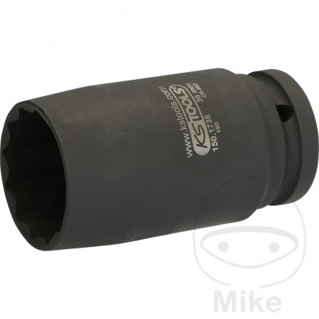 bihexagonal impact socket 3/4 mm
