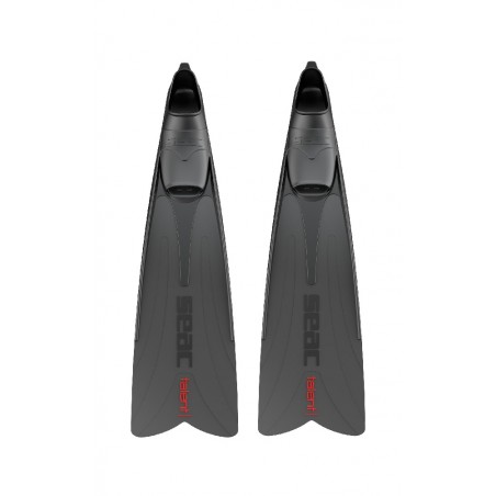 SEAC SUB Diving and apnea fins TALENT BLACK with reduced blade for greater agility thrust 0710024NEG