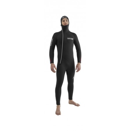 SEAC SUB Traje de buceo neopreno hombre con capucha CLUB 5 MM 001044025VAR
