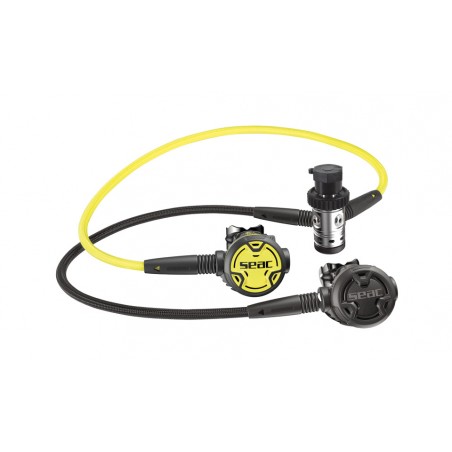 SEAC SUB Kit regulador buceo + octopus 1ª etapa PX100 2 DIN 0350097000003A