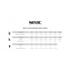 SEAC SUB Diving booties with soles REGULAR 5 MM 0210050064145A