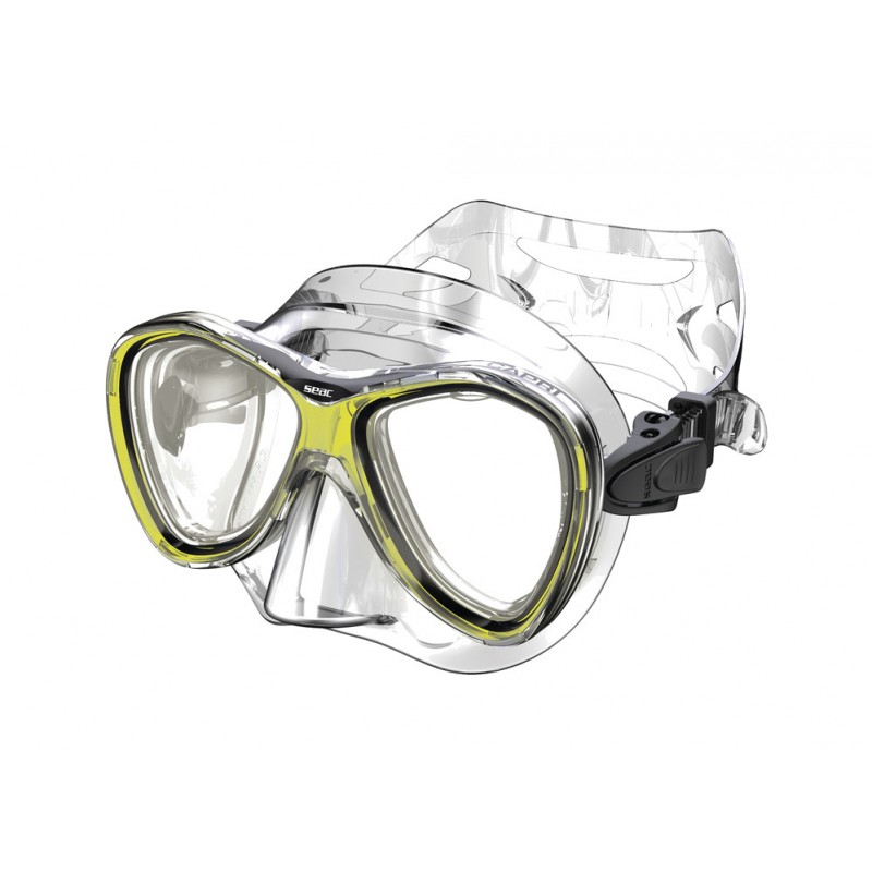 SEAC SUB Máscara de buceo silicona transparente CAPRI 0750013001360A