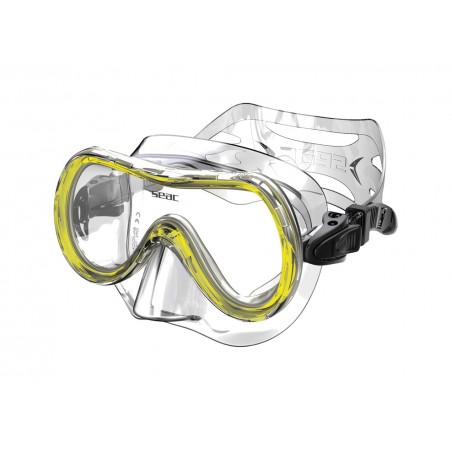 SEAC SUB Transparent snorkel mask SALINA 0750015001360A