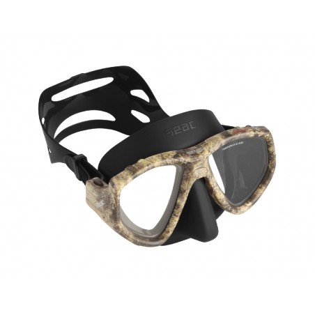 SEAC SUB Máscara de buceo silicona negra ONE CAMO 0750017003420A