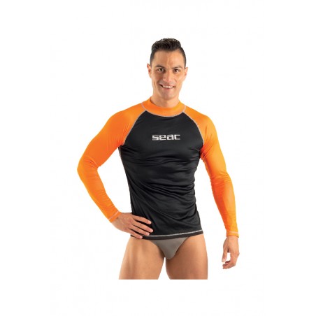 SEAC SUB Men's sunscreen and anti-abrasion t-shirt T-SUN LONG 1550015016145A