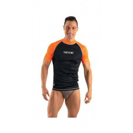 SEAC SUB Camiseta hombre protector solar y anti-abrasión T-SUN SHORT 1550016016145A