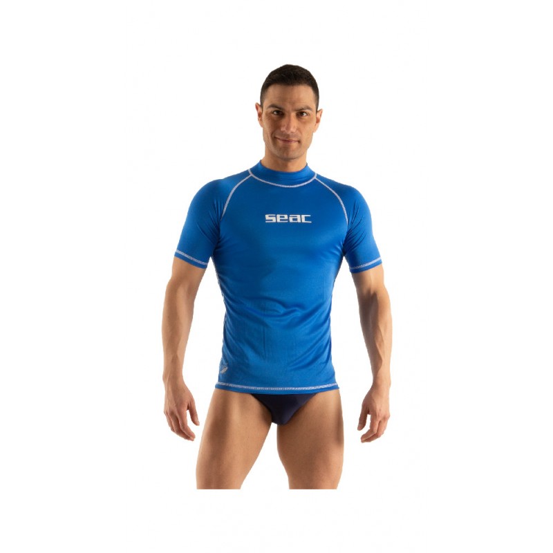 SEAC SUB Men's sunscreen and anti-abrasion t-shirt T-SUN SHORT 1550016017160A