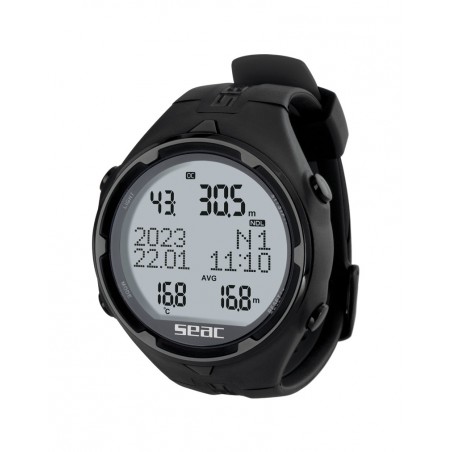 SEAC SUB RELOJ ORDENADOR DE BUCEO ACTION HR 160-6N