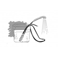 FASEBA Ducha portátil con conexion de 12V 04080