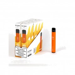 VARIOS Vapeador de 600 puffs elfbar sabor mango 20 MG 10U (10UD) 07281