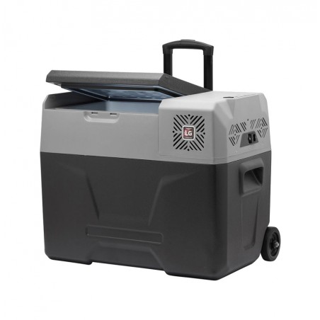 LG Refrigerator with compressor and Bluetooth USB connection, wheels carrying handle 12/24/220V 40L 15324