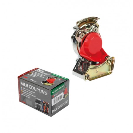 half coupling joint with valve
