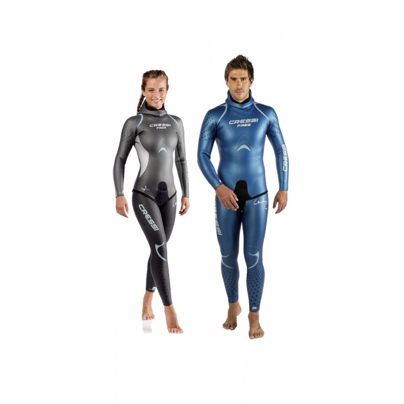 CRESSI Diving suit neoprene woman FREE ULTRASTRETCH DONNA 3,5 MM CLF 451100