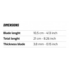 CRESSI CUCHILLO BUCEO LIZARD BRC 559600