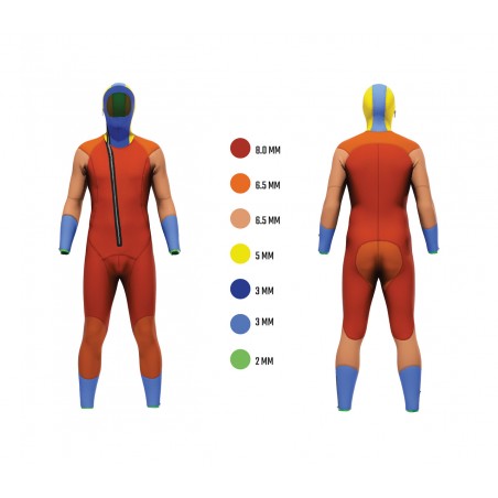 CRESSI Women's diving suit FACILE 2020 8 MM CLT 473504VAR