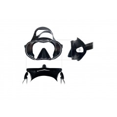 CRESSI Diving or snorkeling mask F-DUAL ADS 503030VAR