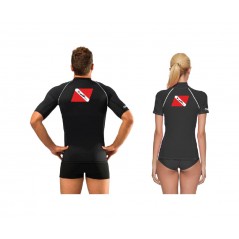 CRESSI Camiseta térmica de manga corta para hombre RASHGUARD 2024 UOMO ELW 470016VAR