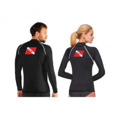 CRESSI Women's short-sleeved thermal diving shirt RASHGUARD 2024 DONNA ELW 470412VAR