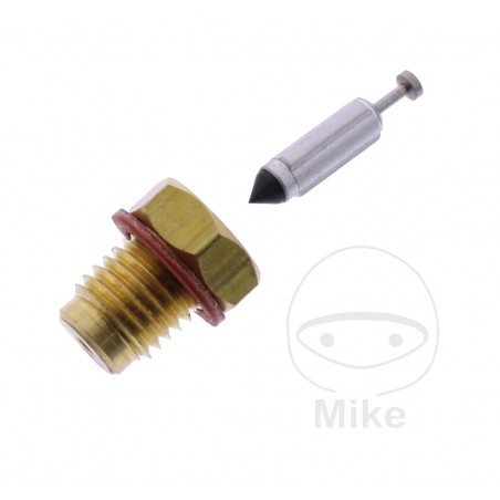 float needle with insert oem (rec original)