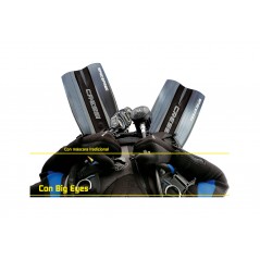 CRESSI Mascara gafas buceo BIG EYES ULTRAVISION ADS 2650501