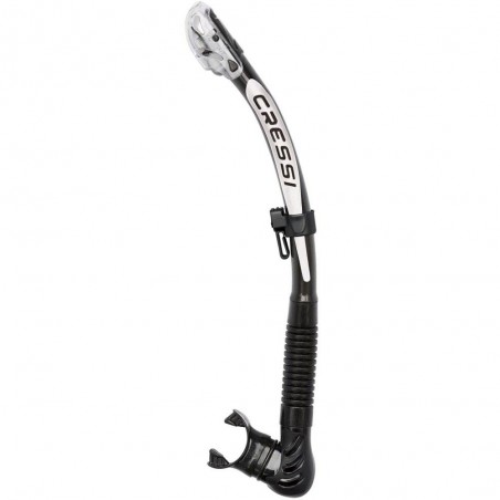 CRESSI Tubo Respirador Snorkel Ultra Dry con Válvula Anti Entrada de Agua AES 258VAR