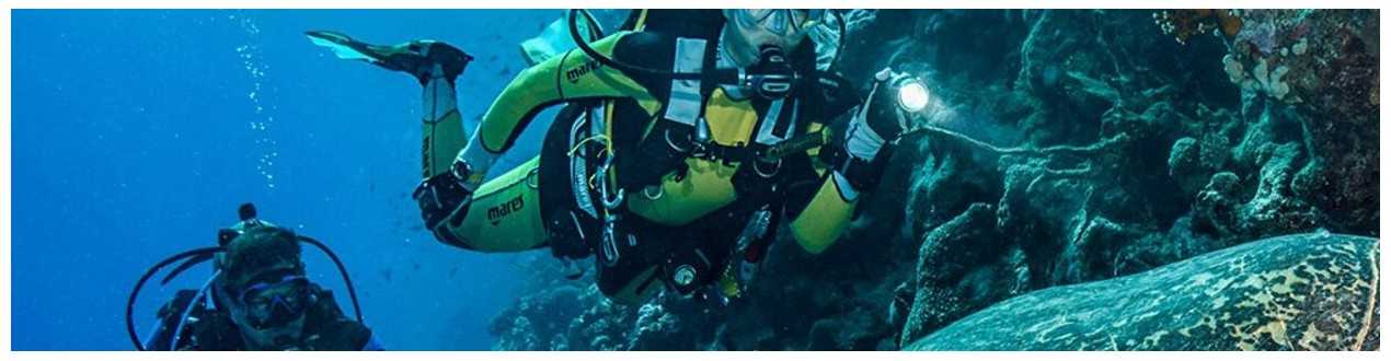 Linternas y focos para buceo submarinismo - Scubatic