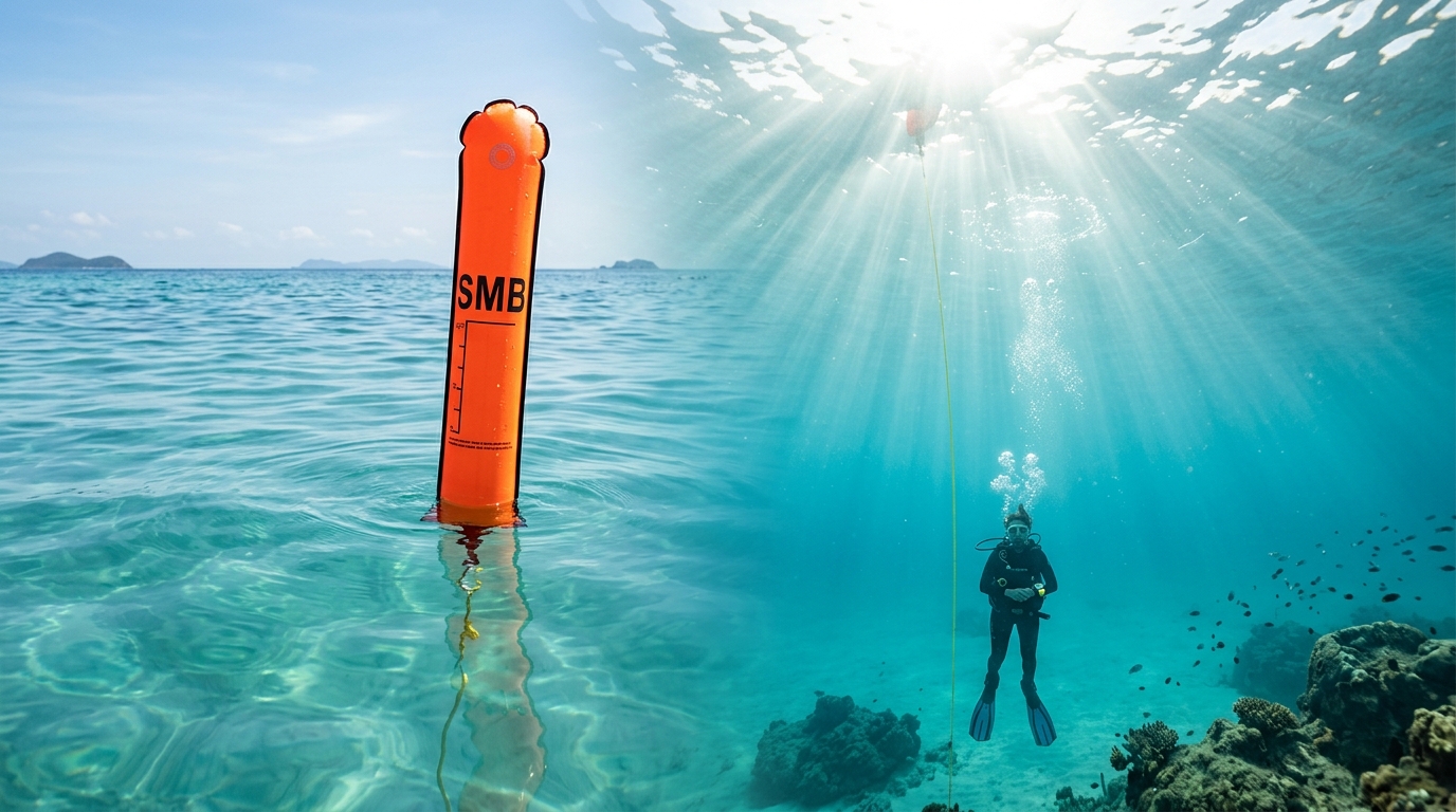 Boya SMB y dSMB en buceo: cuándo usar, montaje y modelos (2026)