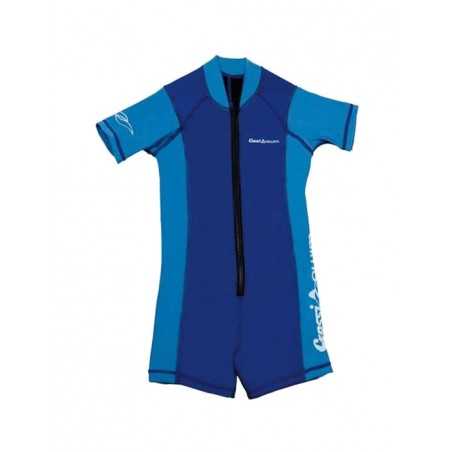 traje de buceo corto neopreno cressi baby suit 1,5mm para niños y niñas