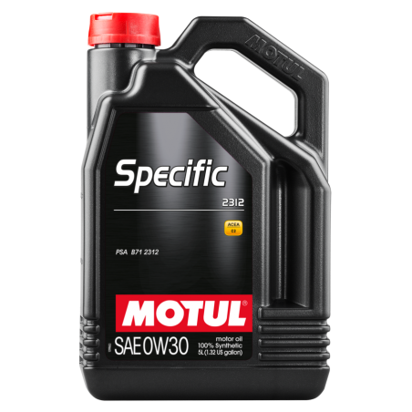 aceite lubricante para motor specific b71 2312 0w30 5l