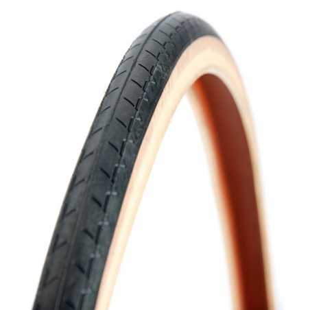 neumático michelin dynamic classic 700x23 con cubierta translúcida/negra para carretera