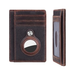 Card Holder Wallet with AirTag Holder - Keep your valuables safe and located