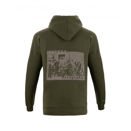 HEBO Sudadera casual con capucha CAFE BAR MT4004V