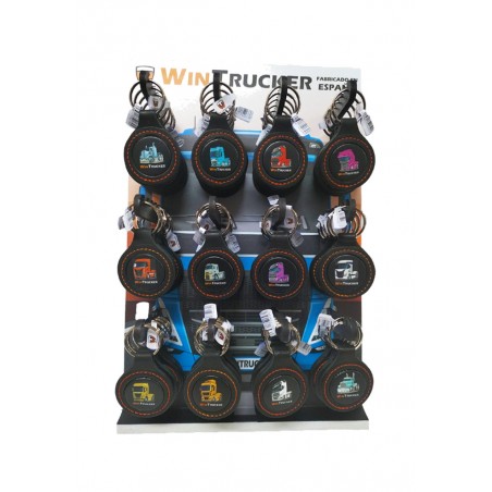 WINTRUCKER Empty keychain display WITHOUT the keychains 05145