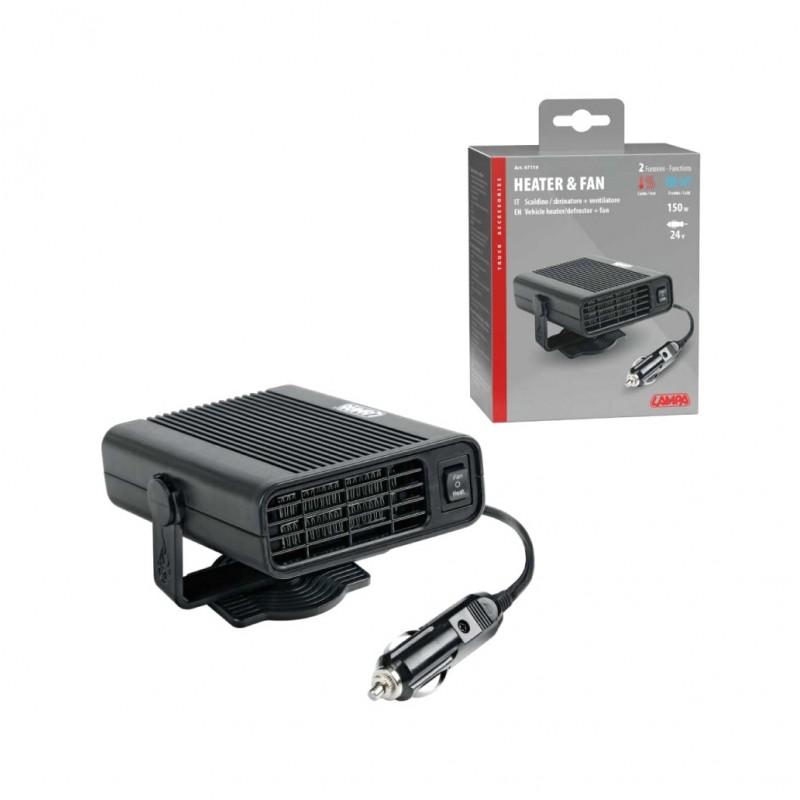 LAMPA Heater and defroster with fan 24V 150W LAM97119