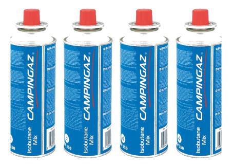 CAMPINGAZ 4x Gas cylinder for stoves with safety system CP250 220 GR KT-317