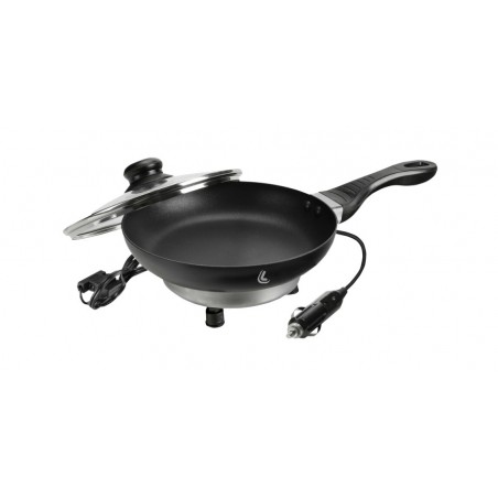 LAMPA Sartén eléctrica con tapa 12V 150W 20CM X 4 CM LAM97124